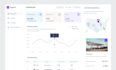 design a modern web app, dashboard UI UX design
