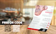 design professional flyers and brochures with a free qr code