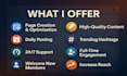 be your reliable facebook page and group admin, moderator or manager