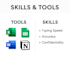 do fast and accurate data entry in excel or google sheets