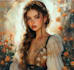 paint a realistic or fantasy portrait