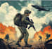 draw military themed illustrations