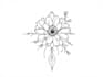 create minimalist line art tattoo with my style