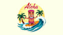 design an awesome aloha tiki mascot logo with express delivery