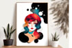 design printable abstract wall art poster
