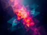 create abstract geometric digital art