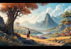 create amazing pixel art background and scenery arts