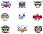 design a professional baseball logo
