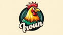 design outstanding rooster mascot logo with express delivery