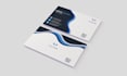 design a modern business card with qr code