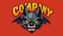 do awesome angry bat head monster mascot logo design