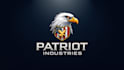 do awesome eagle head with shield mascot logo design