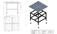 convert 3d models into 2d technical drawings using solidwords or autocad