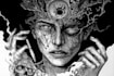 draw black and white illustrations