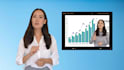 create a professional spokesperson video in german