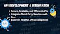 develop, integrate, and deploy any API for your application
