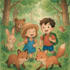 children book illustration or children book illustration