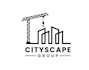 design creative cityscape logo with satisfaction guaranteed