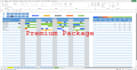excel leave tracker, vacation planner pto, wfh, sick
