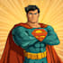 design you as a superhero cartoon character