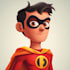 draw your superhero character in comic style