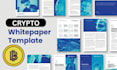 write and design white paper, crypto white paper, meme coin whitepaper, gitbook