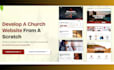 design author website, church website, christian, ministry and donation website