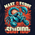make mascot t shirt scorpion logo