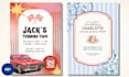 design custom editable kids birthday invitation on canva