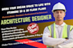 3d drafting architectural drawing site plan USA mep engineering, pe stamp