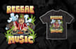 make tshirt design illustration with hiphop style