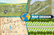 create an rv campground park map and site plan design