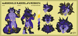 do a reference sheet for your furry character
