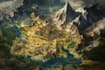 illustrate medieval fantasy and sci fi maps