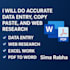 enter data from scanned documents into spreadsheets