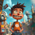 create cartoon character design