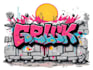 do typography, graffiti, lettering, and text logo design