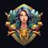 make a professional fantasy, rpg, scifi game, nft logo