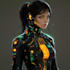 design fantasy and cyberpunk character