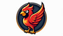 design outstanding cardinal bird mascot logo with express delivery