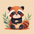 make cute animal illustration