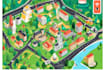 design vector map, city map, site map, travel map, event map design