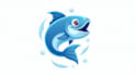 design outstanding salmon fish mascot logo with express delivery