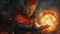 create artistic fantasy book cover design