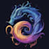 hand paint fantasy logo