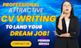 write an executive resume, edit your CV, and a cover letter