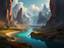 make stunning fantasy landscapes, fast