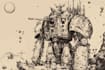 make a warhammer 40k illustration