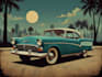 draw a retro vintage comic illustration