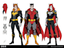 design superhero character design concept art for your comic
